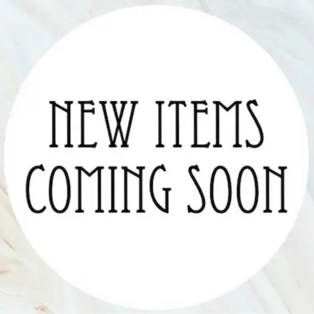 New item’s dropping 👇👇👇🔜!!!